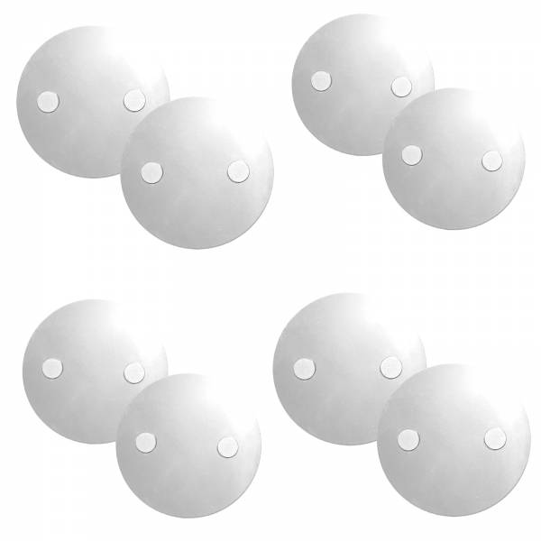 8x Grafner Magnet Pad für Rauchmelder 10466 (8x 16993)