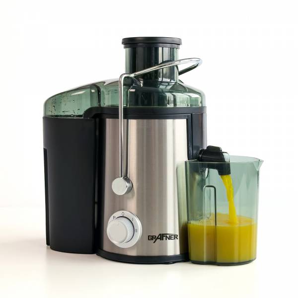 Grafner Express Entsafter | 400 Watt | 3 Stufen | 450 ml | EE11121