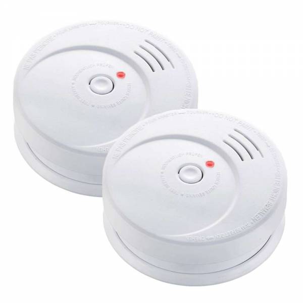 2er Set Grafner® Rauchmelder 85dB mit 10 Jahres Batterie