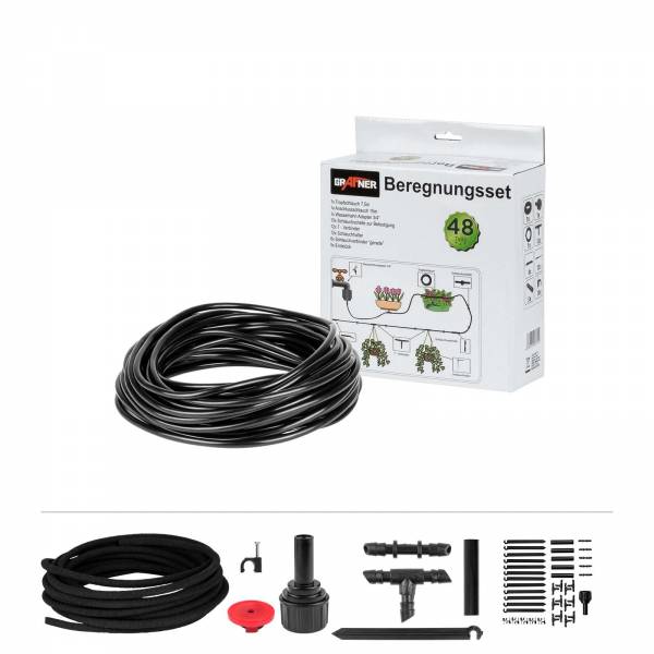 Grafner® Bewässerungsset 48-teilig