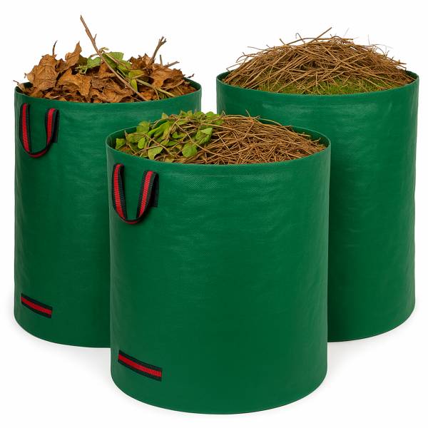 Grafner Gartentasche/Laubsack grün 3er Set 67x76 cm 272L GT11025