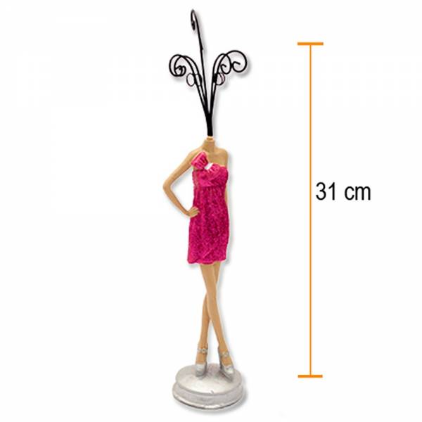 Schmuckpuppe Gala lila 17498