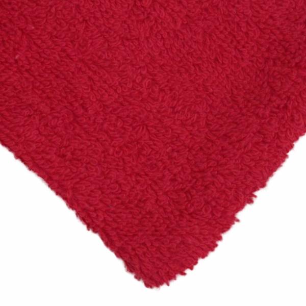 Waschhandschuh 16x21 cm rot 60260