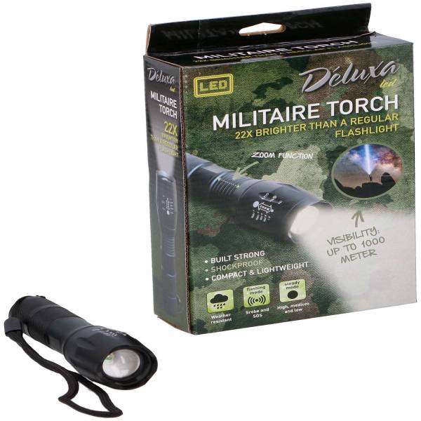 LUUME LED Mini-Taschenlampe 5 Modi Fokus 17876