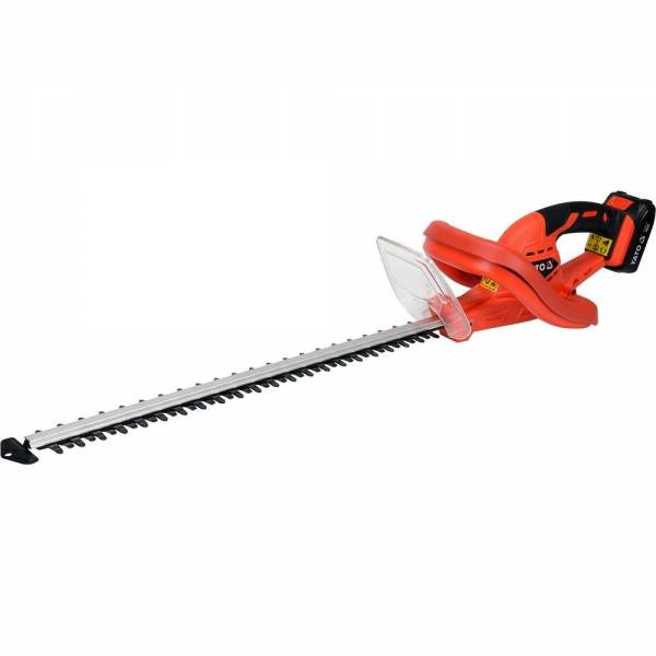 YATO Profi Akku-Heckenschere 18V inkl. 2000MAH Akku + Schnellladegerät