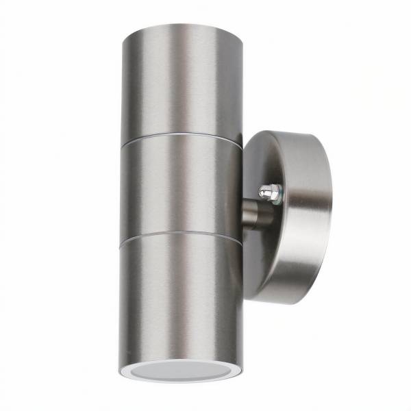 Grafner Edelstahl-Wandlampe UP and Down WL10096 26AR
