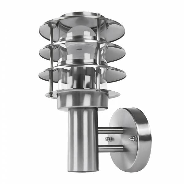 Grafner Edelstahl-Wandlampe WL10924