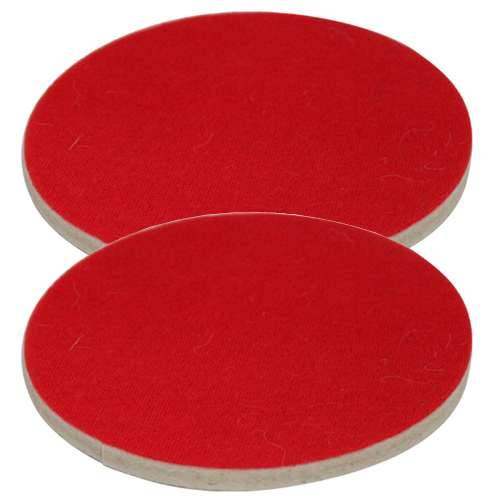2 KLETT FILZSCHEIBE POLIERSCHEIBE 125MM SCHLEIFSCHEIBE 125 MM 2ER SET 2 Stück