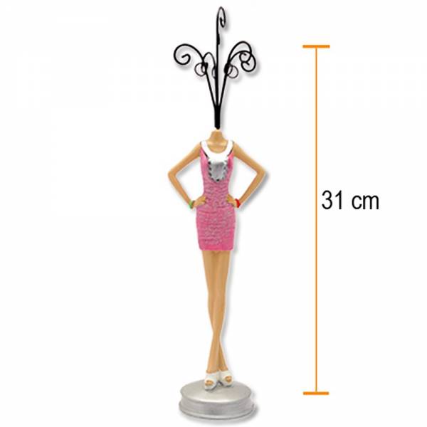 Schmuckpuppe Gala pink 17498