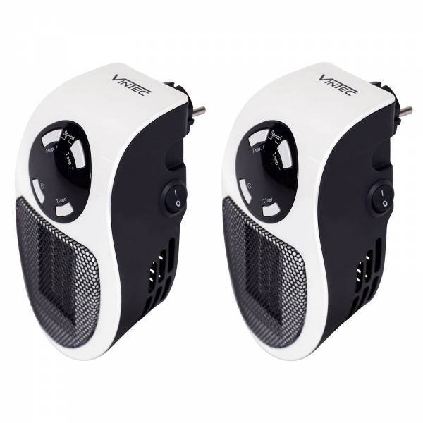 2x VINTEC Heizlüfter VT500N 73058 (2x19649)