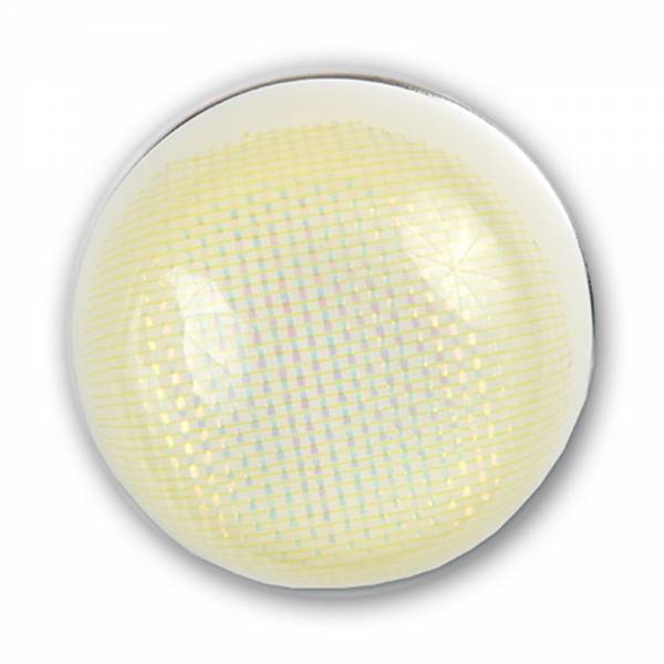 Druckknopf für Chunks-Armband glatt beige Glitzer