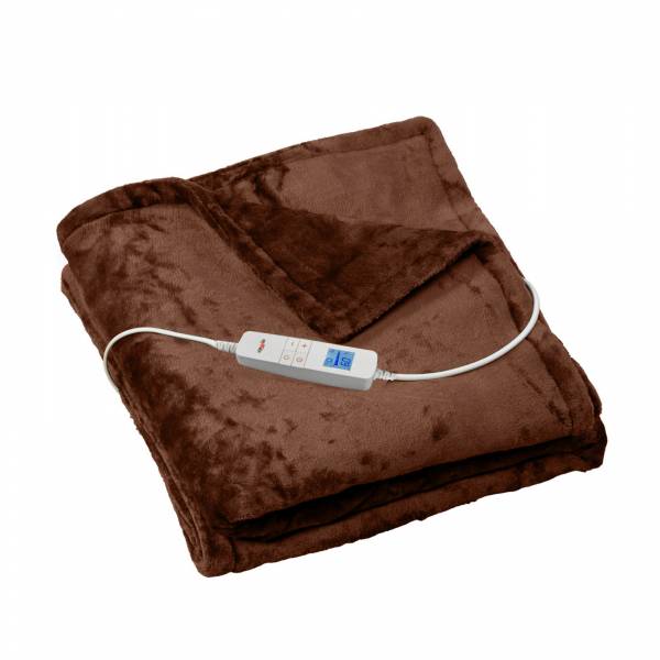 Grafner Wärmedecke Flanell Fleece 180 x 130 cm WD10966 braun