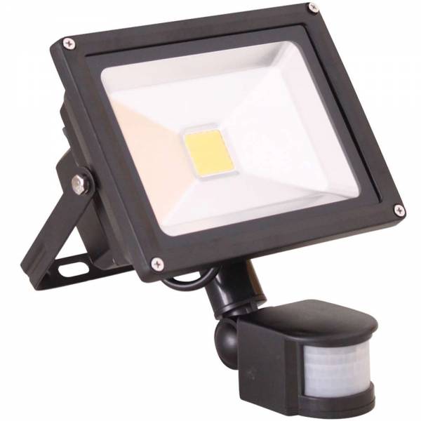 Grafner® LED Flutlichtstrahler mit Bewegungsmelder Warmweiß 50 Watt Außenwandstrahler