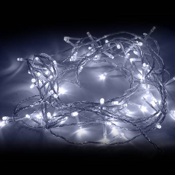 Grafner LED-Lichterkette 200 LED LK10186 kaltweiss
