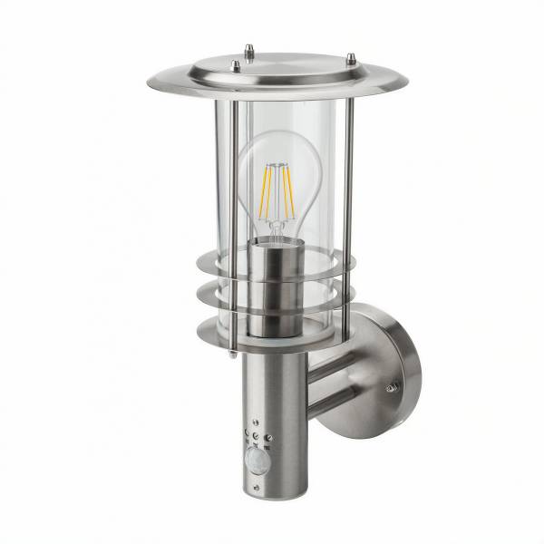 Grafner Edelstahl-Wandlampe 17WBPIR WL10306