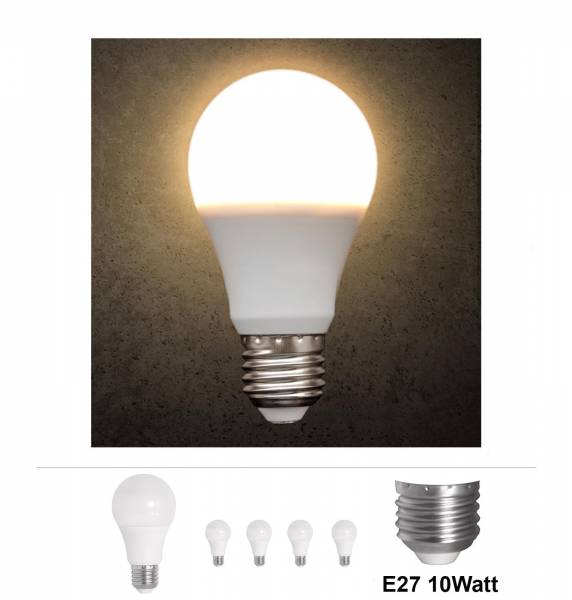 Bundle 4x Grafner LED Leuchtmittel 10W E27 3000K LM10351 (4x16202)