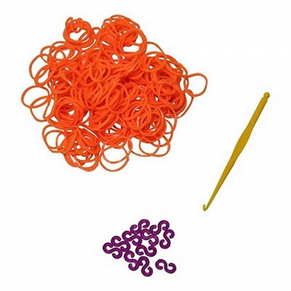 Loom-Band Set 200 orange