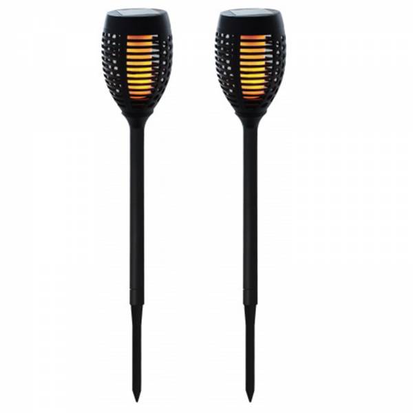 2er Set Garden Pleasure LED Solar Fackel (2x 19183)