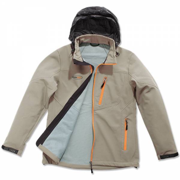 Walkmaxx Softshell-Jacke Wind & Wetter Walnuss Damen Größe 40 07823