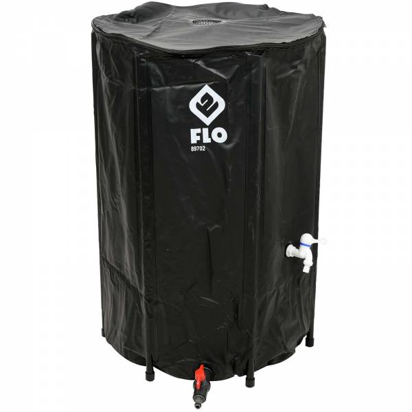 FLO Wassertonne faltbar 250 Liter PVC 89702