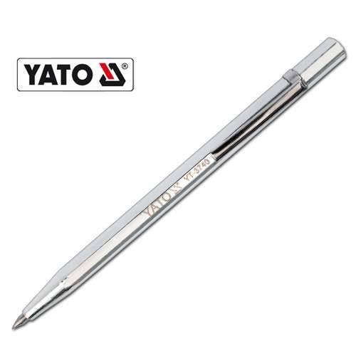 YATO Profi Reißnadel in Stiftform YT-3740 mit HM Spitze 140mm