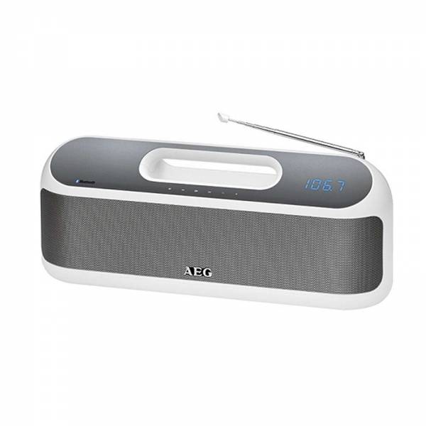 AEG Bluetooth Stereo-Lautsprecher SR 4842 BTS Akku- und Netzbetrieb