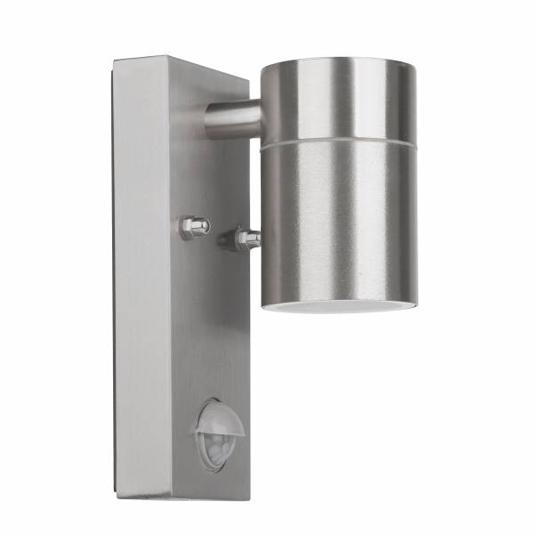 Grafner Edelstahl-Wandlampe 26BPIR WL10298