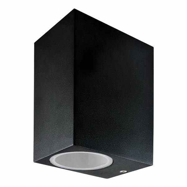 Grafner Aluminium-Wandlampe 37SQWB-2 black WL10312