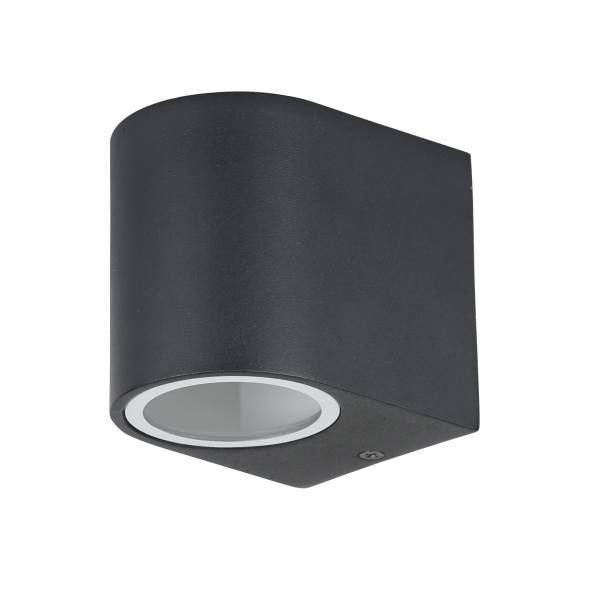 Grafner Aluminium-Wandlampe 37WB Black WL10313 Down