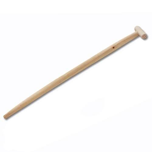 Flo Spatenstiel Schaufelstiel aus Holz mit T-Griff 90cm